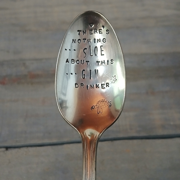 Long Handled Cocktail Spoon Vintage Silverplated Gin Spoon Stir Stick - Picture 9 of 11